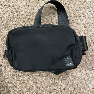 Lululemon Athletica Black Belt Bag
